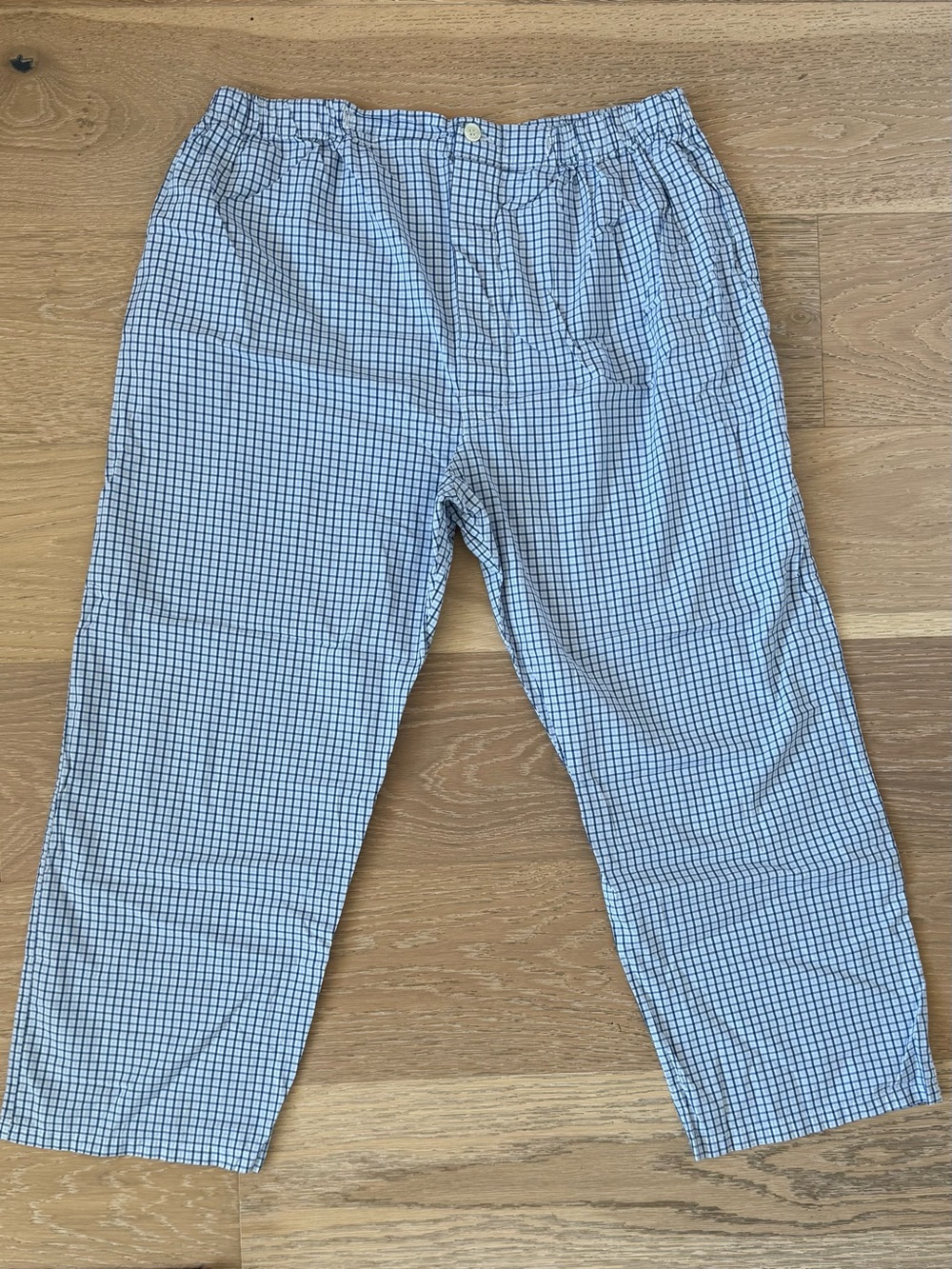 Neiman Marcus Italian-Made Crisp Lightweight Pajama/Loungewear Pants